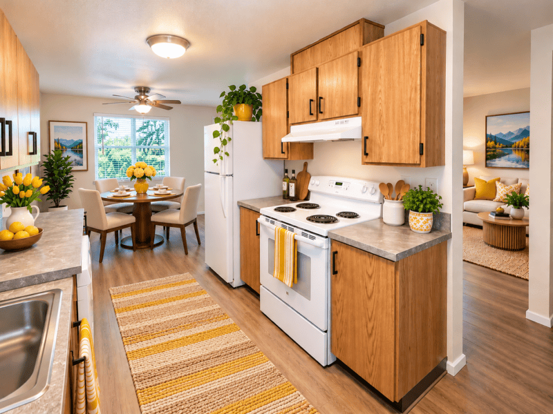 Parkview Light Cabinet Kitchen