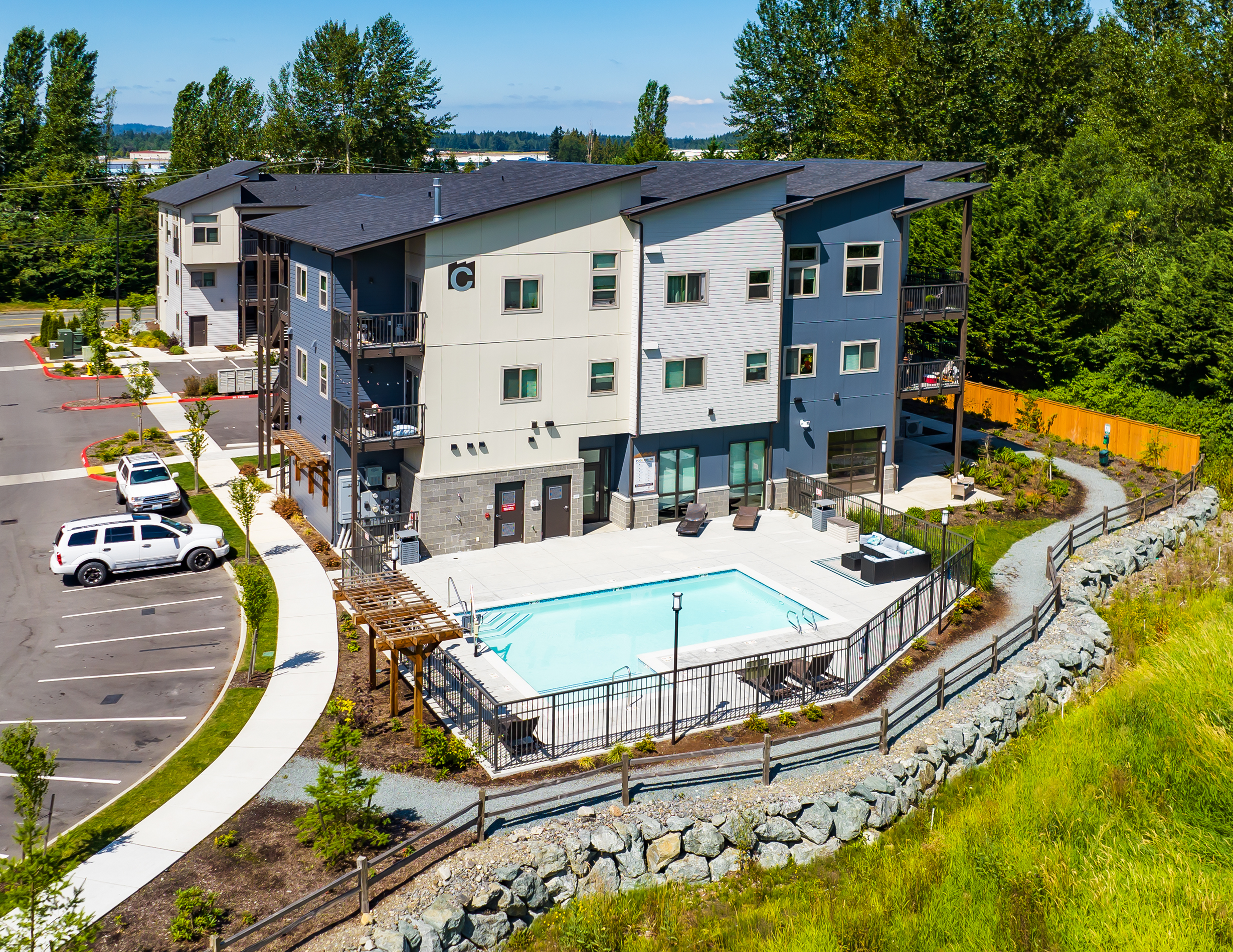 Pool at Centennial Park Apartments