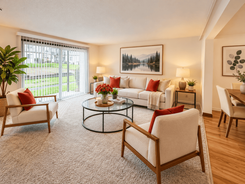 Woodland Greens Living Room