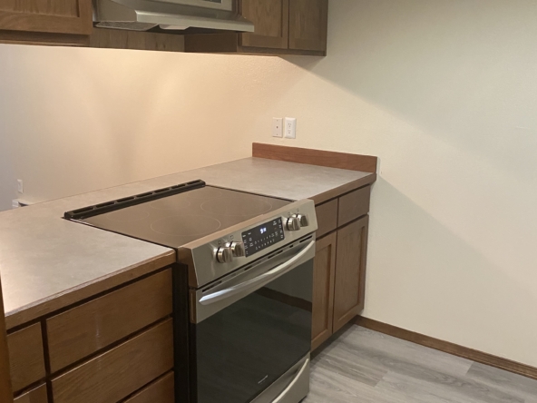 Kitchen of Dorn apartments in Everett, WA