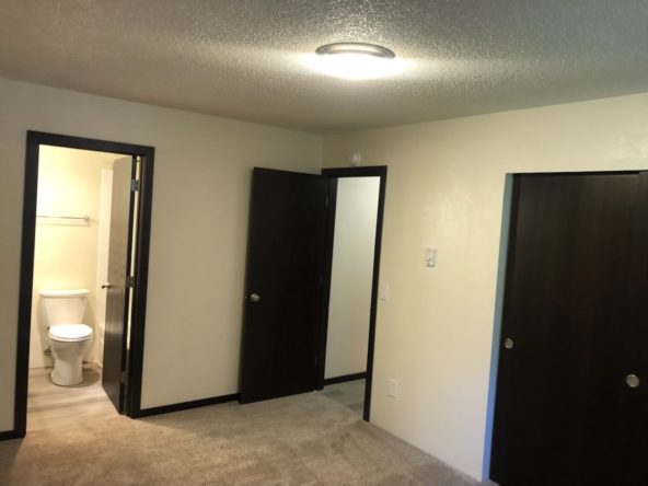 Inside bedroom at Fountainhead apartments