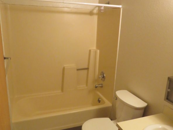 Bathroom at Magenta apartments