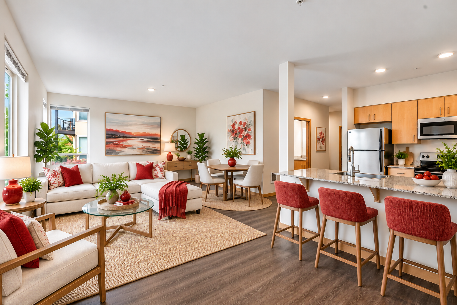Park77 Living & Kitchen