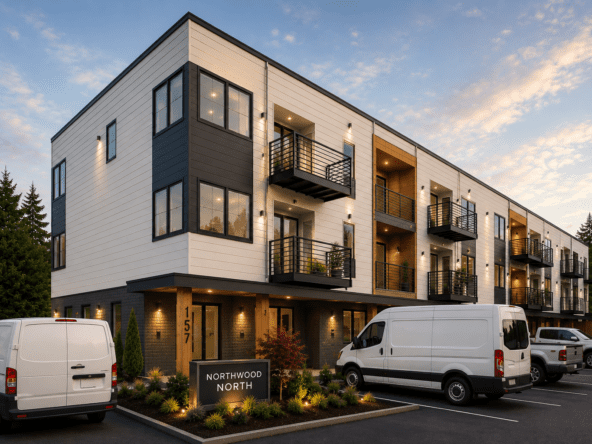 Northwood North exterior render everett wa